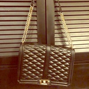 Brand New black leather Rebecca Minkoff bag